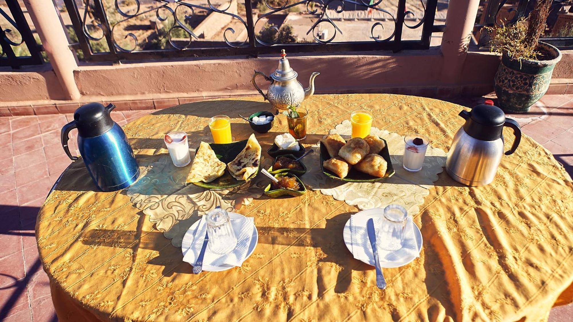 Chez Brahim Vue Panoramique Otel Aït Benhaddou Dış mekan fotoğraf