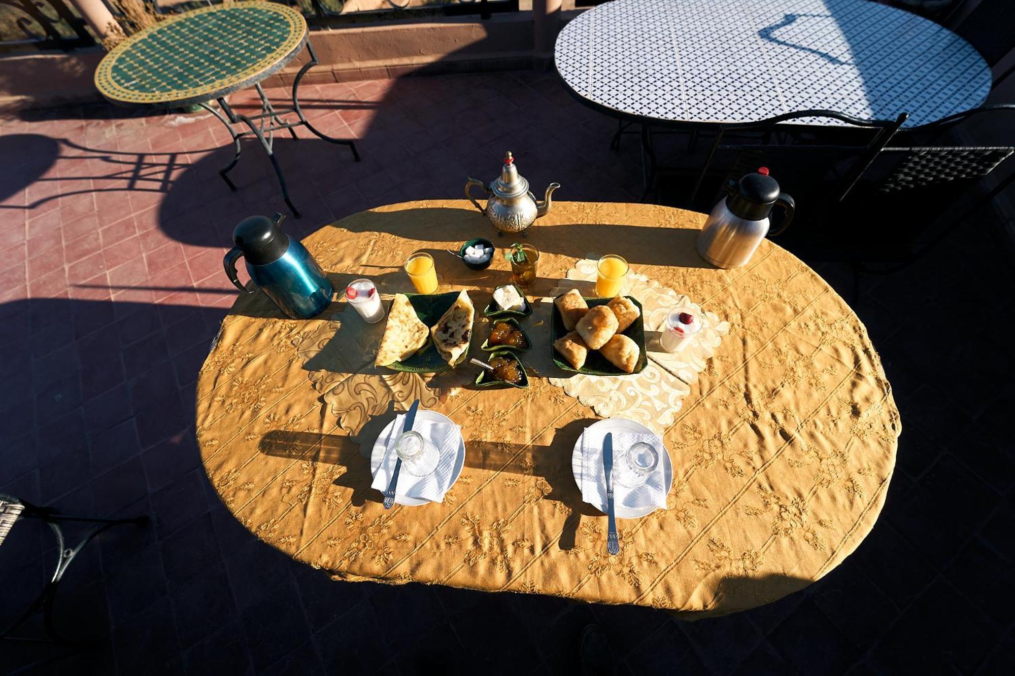 Chez Brahim Vue Panoramique Otel Aït Benhaddou Dış mekan fotoğraf