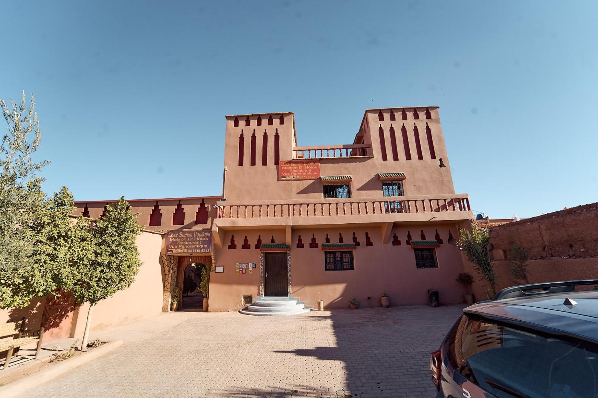 Chez Brahim Vue Panoramique Otel Aït Benhaddou Dış mekan fotoğraf