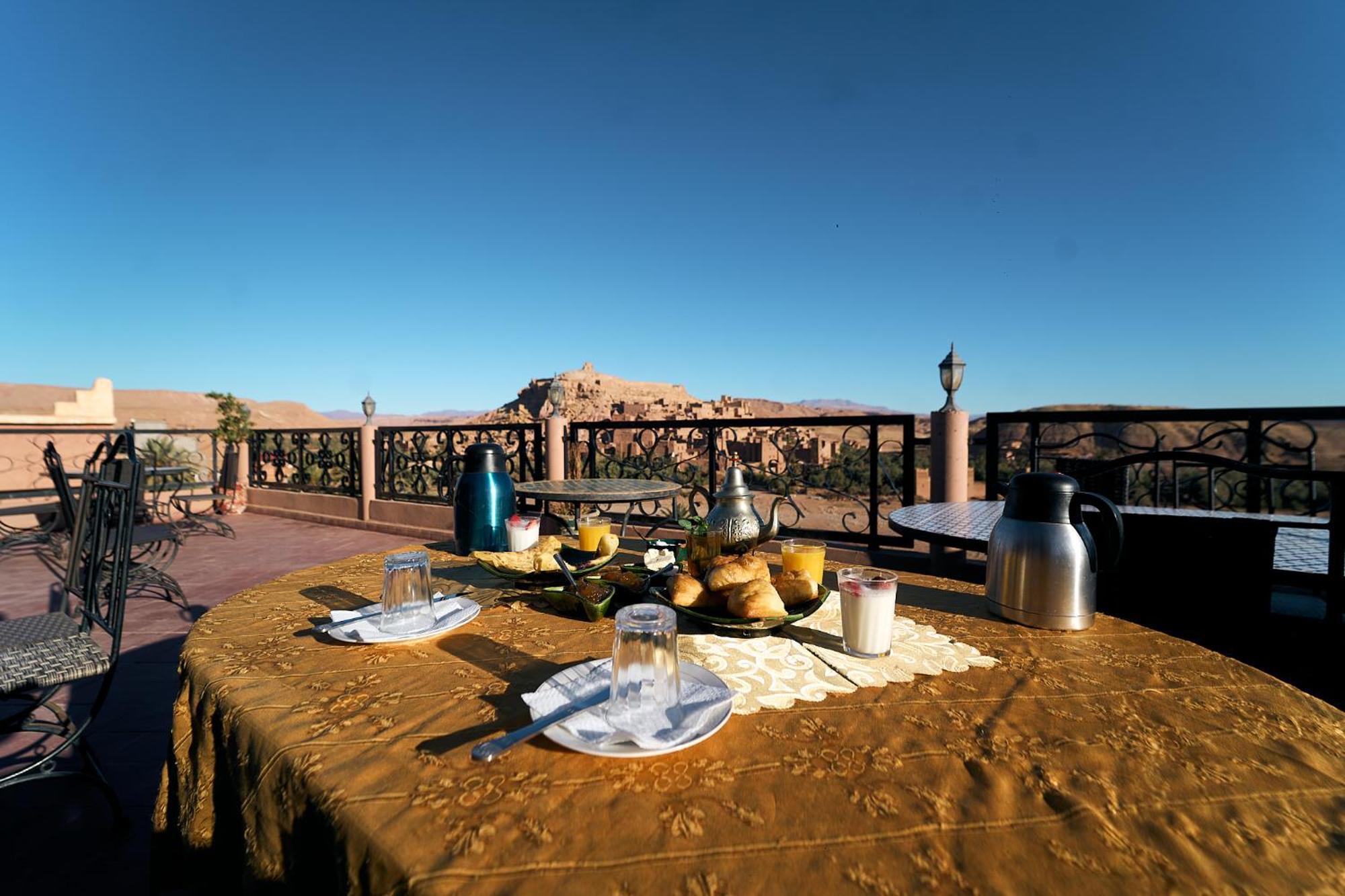 Chez Brahim Vue Panoramique Otel Aït Benhaddou Dış mekan fotoğraf