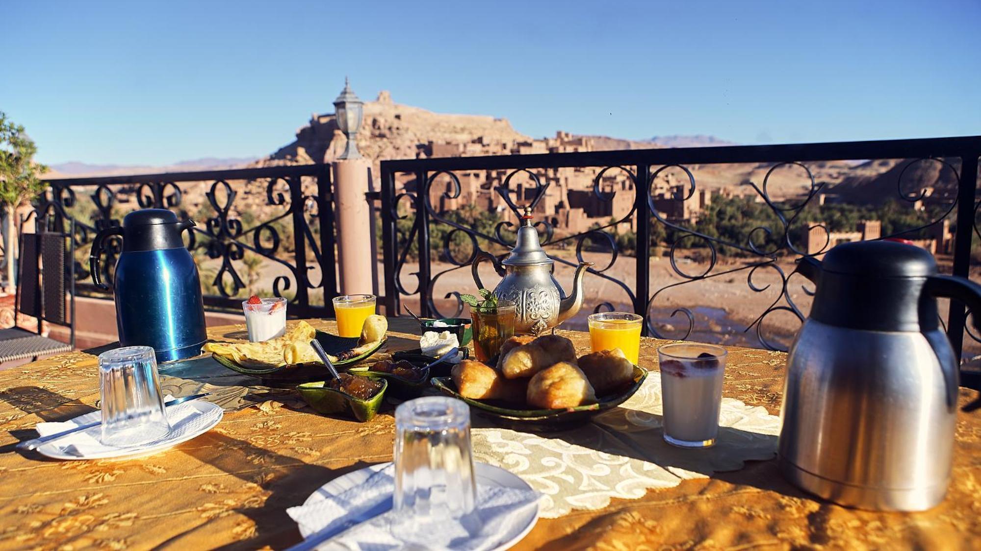 Chez Brahim Vue Panoramique Otel Aït Benhaddou Dış mekan fotoğraf